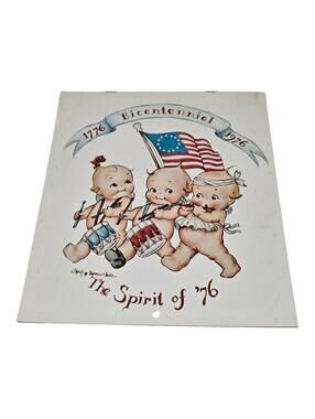 Kewpie Spirit of 76 Calendar International kewpie Society Publication, Vintage